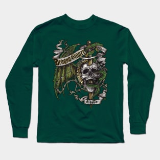 Dragon Slayer Elite Crest Long Sleeve T-Shirt